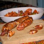 Salsiccia di Salame Suino Nero Calabrese Tradizionale da Allevamento Locale allo stato Brado (300 Grammi) - immagine 4